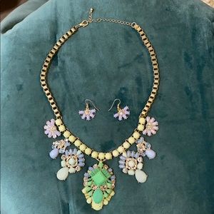 Necklace and Earrings